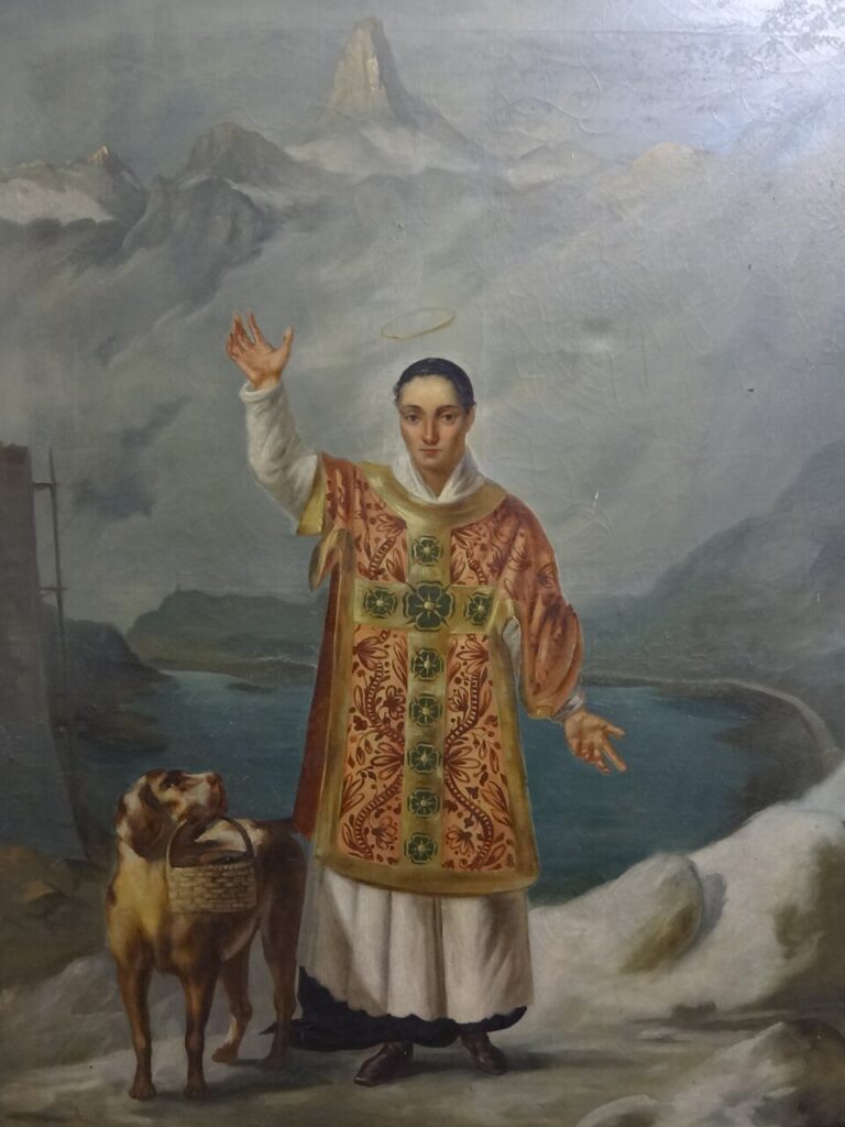 St_Bernard_de_Menthon_et_un_chien