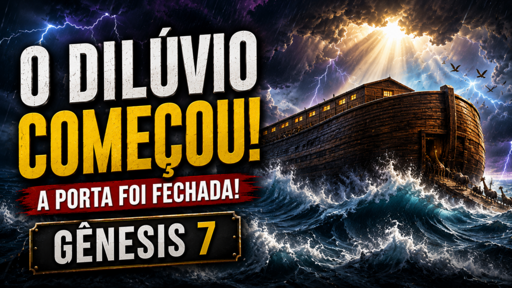 Gênesis 7 Explicado | O Dilúvio Começa e a Arca é Fechada