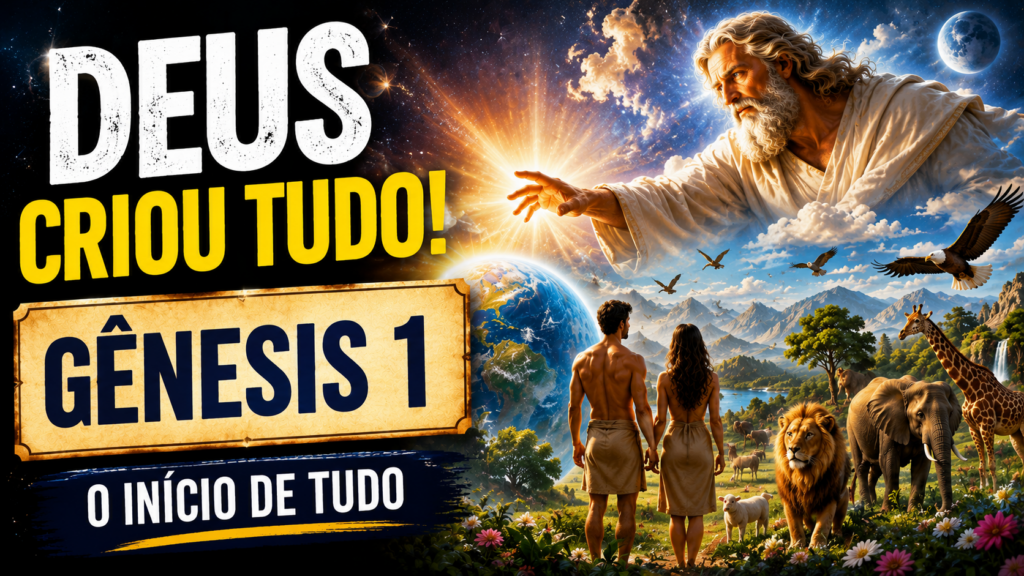 Gênesis 1 Explicado | Como Deus Criou o Mundo e o Homem