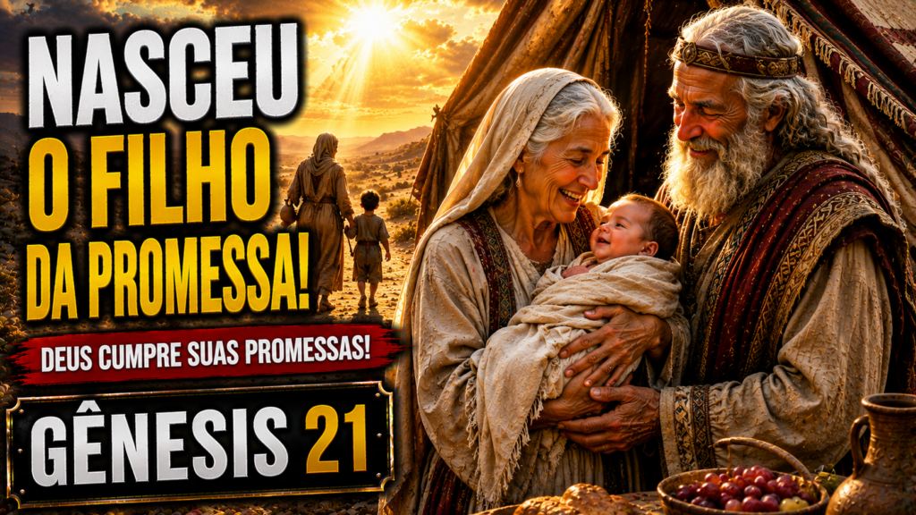 Gênesis 21 Explicado | Nasce Isaac! Deus Cumpre Sua Promessa