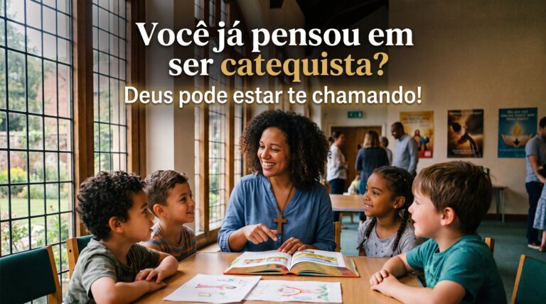 Você já pensou em ser catequista? Deus pode estar te chamando!