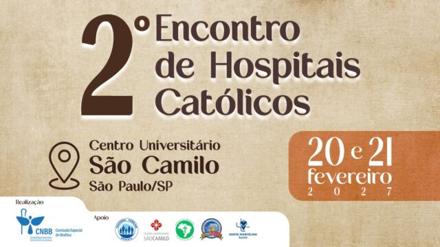 Hospitais católicos: inscrições para o 2º Encontro Nacional