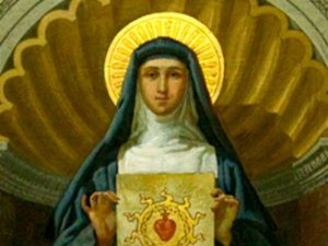 Santa Margarida Maria Alacoque |  Santo do dia 16/10